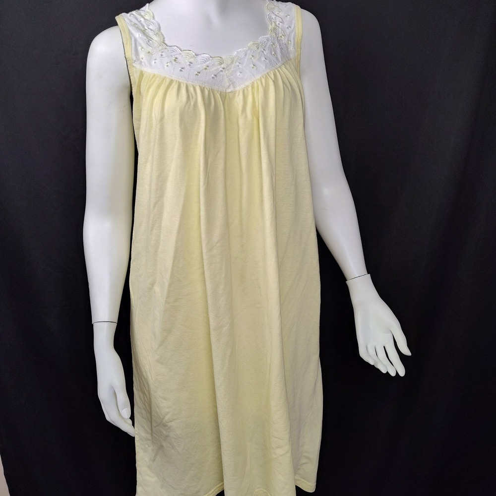 Grandma's nightgown med yellow housewife cottage Anthony Richards vintage light
